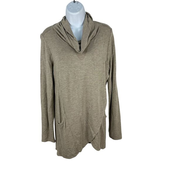 Magnolia Grace Cowl Neck Tunic Sweater With Pocket  Size M Soft & Lightweight - Picture 1 of 6